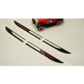 Resim Peugeot 407 Yan Çamurluk 3M 3D Damla Silikon Yeni Nesil Logo Ambl 