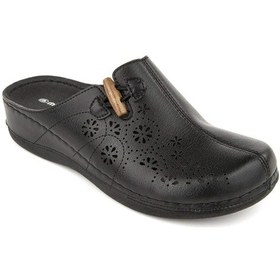 Resim Muya Freya Anatomik Kadın Terlik Siyah Siyah 