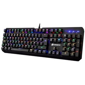 Resim Gamebooster GB-G92K Usb Kablolu RGB King Işıklı Mekanik Gaming Q Klavye 