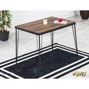 Resim Avvio 60x90 Akçaağç 4 Kişilik Yemek Masası Takımı-mutfak Masası Takımı-ceviz Oval Kenar 