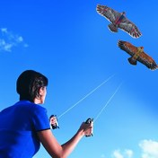 Resim Ekstra Büyük Kartal Uçurtması - 110.01cm Kanat Açıklığı, Uzun İpler (30.0 metre Toplam), Gerçekçi Kahverengi/Kırmızı/Siyah Tüy Tasarımı - Dış Mekan Uçuşu için Sağlam Uçurtma, Doğum Günü Partileri, Uçurtma Dövüşü - Yetişkinler ve Gençler İçin Uygun - Kırmızı, Siyah, Çok Renkli Seçenekler, Park Aktiviteleri, Güçlendirilmiş Çerçeve, Aile Eğlencesi 