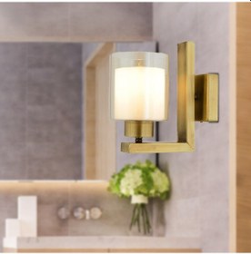 Resim İmer Eskitme Duvar Lambası Yatak Odası-Yatak Başı-Banyo İçin Modern Aplik Eskitme 