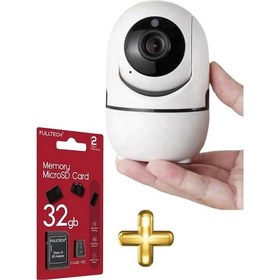 Resim Tosbai 1080P Sesli 360 Derece Güvenlik Bebek Telsizi Kamerası 