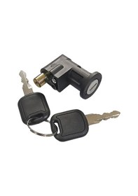 Resim Suntek E Bisiklet Akü Kutusu Kilidi Taşınabilir Çok İşlevli Siyah 