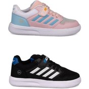 Resim Bestof 074 Çocuk Cırtlı Sneaker Ayakkabı 