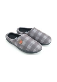 Resim Gezer Erkek Kışlık Rahat Taban Ev Bahçe Terlik Gri 