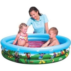 Resim Bestway Mickey Mouse Çocuk Havuzu 122x25 Cm 91007 