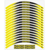 Resim Cf Moto 250 Sr Jant Şeridi Sarı (508813279) 