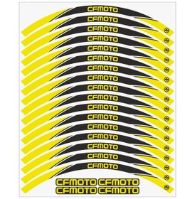 Resim Cf Moto 250 Sr Jant Şeridi Sarı (508813279) 