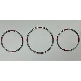 Resim Megane 4 Kadran Çerçevesi 3 Prç 2016 Sonrası P.çelik 