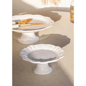 Resim The Mia Grande Pasta Kek Standı Beyaz 22X10 cm GRD0019 