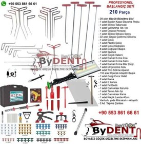 Resim 210 Parça Pro Başlangıç Pdr Boyasız Göçük Onarım Seti 