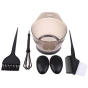 Resim Plastik Saç Boyama Boyama Seti 5'li 