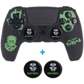 Resim Ps5 Dualsense Call Of Duty Koruyucu Silikon Kılıf + Analog Silikon Koruyucu 