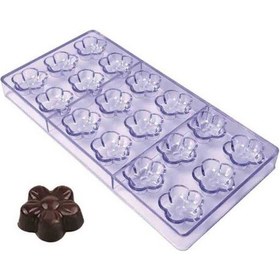 Resim Çikolata Kalıbı - Polikarbon - Çiçek 27.5x13.5 