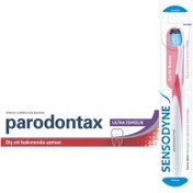 Resim Paradontax Diş Macunu 75 Ml+Sensodyne Diş Fırçası 