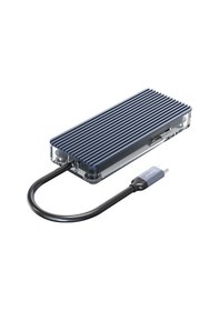 Resim Orico 6 Portlu USB 3.0 HDMI 4K 30Hz TF/SD Kart Okuyucu Çoklayıcı HUB Gri 