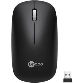 Resim Lecoo WS214 1200DPI Optik 3 Tuşlu Sağ ve Sol Elle Kullanıma Uygun Kablosuz Mouse 