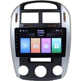 Resim Kia Cerato 2007/2009 Uyumlu Analog Klima 9 İnç 8-64 Pro Model Qled Ekran 9" 