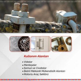 Resim Brio Güçlü, Ağır Pas Sökücü Mos2 Sprey 400 Ml 