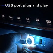 Resim İç Dekorasyon için İki Taşınabilir Araba USB Mini LED Işıklar 