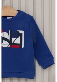 Resim U.s. Polo Assn Erkek Bebek Mavi Takım Mavi 