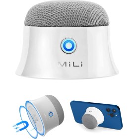 Resim Mcreative Küçük Mıknatıslı Bluetooth Hoparlör, İphone 12/13 Serisi Için, Mini Duş Hoparlörü, Golf Arabası Için Monte Edilebilir, Gerçek Kablosuz Taşınabilir Bluetooth Hoparlör 