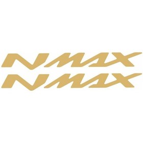 Resim Nmax Sele Altı Gold Sticker Set 
