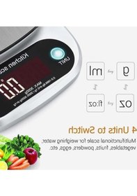 Resim Ankatek Terazisi Taşınabilir Renkli Renkli Mutfak Hassas G/ml/oz, Çok Çok 5kg/0.1g, - Xc Çok Renkli Çok Renkli 