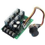 Resim Dc 9V-55V 40A Pwm Dc Motor Hız Kontrolcüsü 