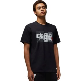 Resim Jordan M Brand Gfx Ss Crew 3 Erkek T-Shirt DM1426-010 Siyah 