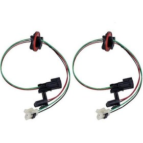 Resim 2 Adet Far Lambası Kablo Demeti 09-17 Ram 1500 2500 3500 4500 5500 Quad Halogen 68193062aa 