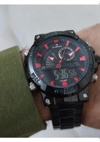 Resim Naviforce Erkek Kol Saati Çift Kordonlu Dijital & Analog 2102 