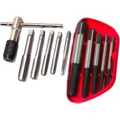 Resim Rekotools Rekotools- 5 Adet Hasarlı Vida Extractor M3-M14 6 Adet Metrik Konu Dokunun Matkap M3 M4 M5 M6 M8 
