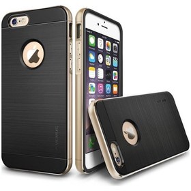 Resim Verus İphone Uyumlu 6 Plus/6s Plus İle Uyumlu New Iron Shield Kılıf Gold Gold 