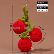 Resim Silver1 Yeni Yumurta Bebek Parti Peluş Oyuncaklar Çanta Çekicilik Bebek Bebek Pratik Bebek Anahtarlık (Yurt Dışından) 