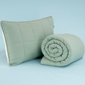 Resim Othello Classico Egeo Life Yorgan 170x230cm+Yastık Alezi Yeşil 