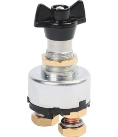 Resim 12-24v Araç Seçici İzolatör Bağlantısını Kes Döner Anahtar Kesme 