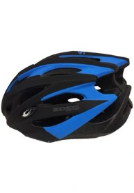 Resim Zozo Mv 29 Mavi Işıklı Bisiklet Kaskı M 