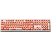 Resim AKKO Monsgeek MG108B Bunny Apple Rgb Kablosuz Hotswap Mekanik Gaming Klavye 
