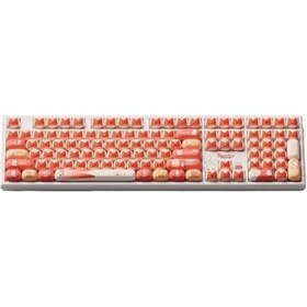 Resim AKKO Monsgeek MG108B Bunny Apple Rgb Kablosuz Hotswap Mekanik Gaming Klavye 