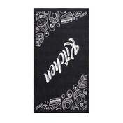 Resim Nuvomon Kitchen Mutfak Halısı - Siyah - 80x150 cm 