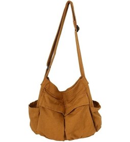 Resim Unisex Büyük Kapasiteli Sırt Çantası - Günlük Kullanım İçin Moda Çanta Kahverengi Kahverengi 