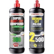 Resim Menzerna Süper Pasta İnce Çizik Hare Alma Seti 2 X 1000 Ml. 