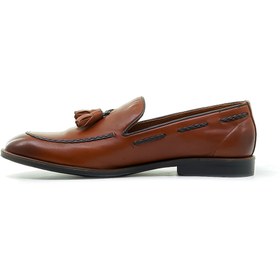 Resim YAŞAR KAŞLI ERKEK HAKİKİ DERİ LOAFER GÜNLÜK AYAKKABI (39-45) 21Y YKM-20753 M TABA MİLANO 