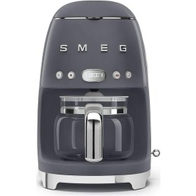 Resim Smeg DCF02 50's Retro Style 1050 W Filtre Kahve Makinesi Gri 