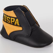 Resim U.S. Polo Assn. U.s. Polo Assn Lisanslı Siyah Bebek Panduf 