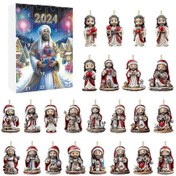 Resim Noel Advent Takvimi Noel Takvimi Kör Kutu Noel Geri Sayım Takvimi Tatil Kolyesi Noel Kör Kutu Christmas78 