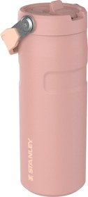 Resim Stanley The IceFlow Flip Straw 2.0 Pipetli Termos Bardak 0.47 LT/Peach Rose Pembe 