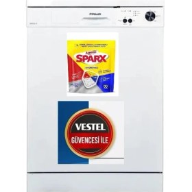 Resim Finlux Klasik Bm 320 3 Programlı 12 Kişilik Beyaz Bulaşık Makinesi "vestel Üretim ve Garantisi" Asperox 30 Lu Deterjan Hediyeli" 